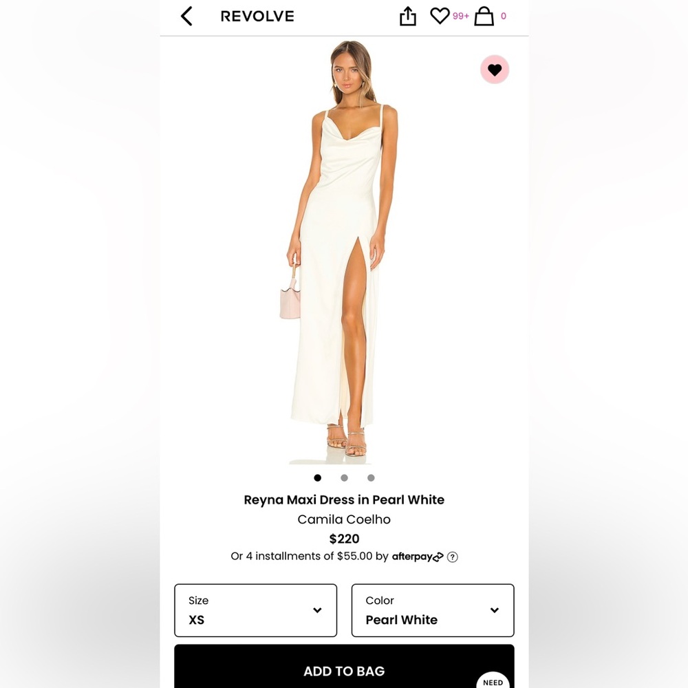 Camila Coelho dress size x-small (runs large, I’m normally size small)